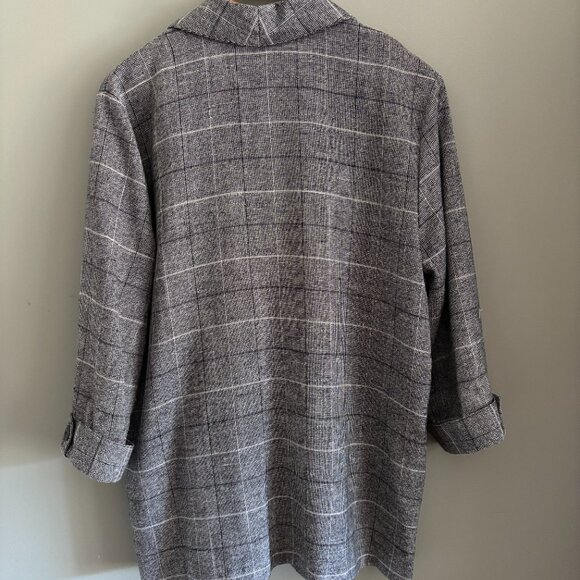 Vintage Plaid Blazer - Picture 7 of 10